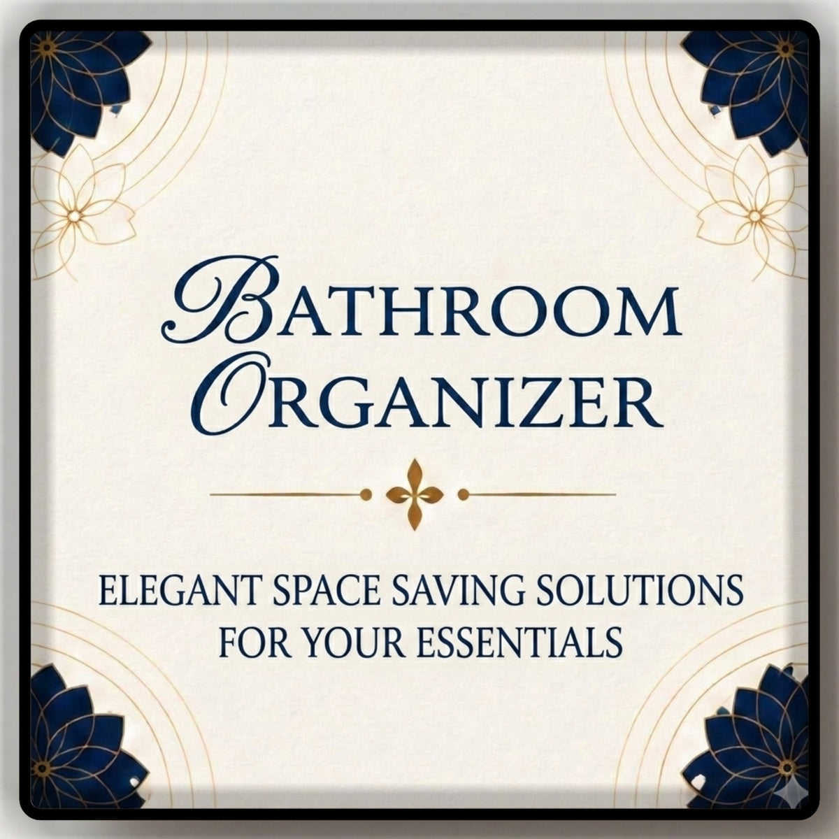 Bathroom Organizer
