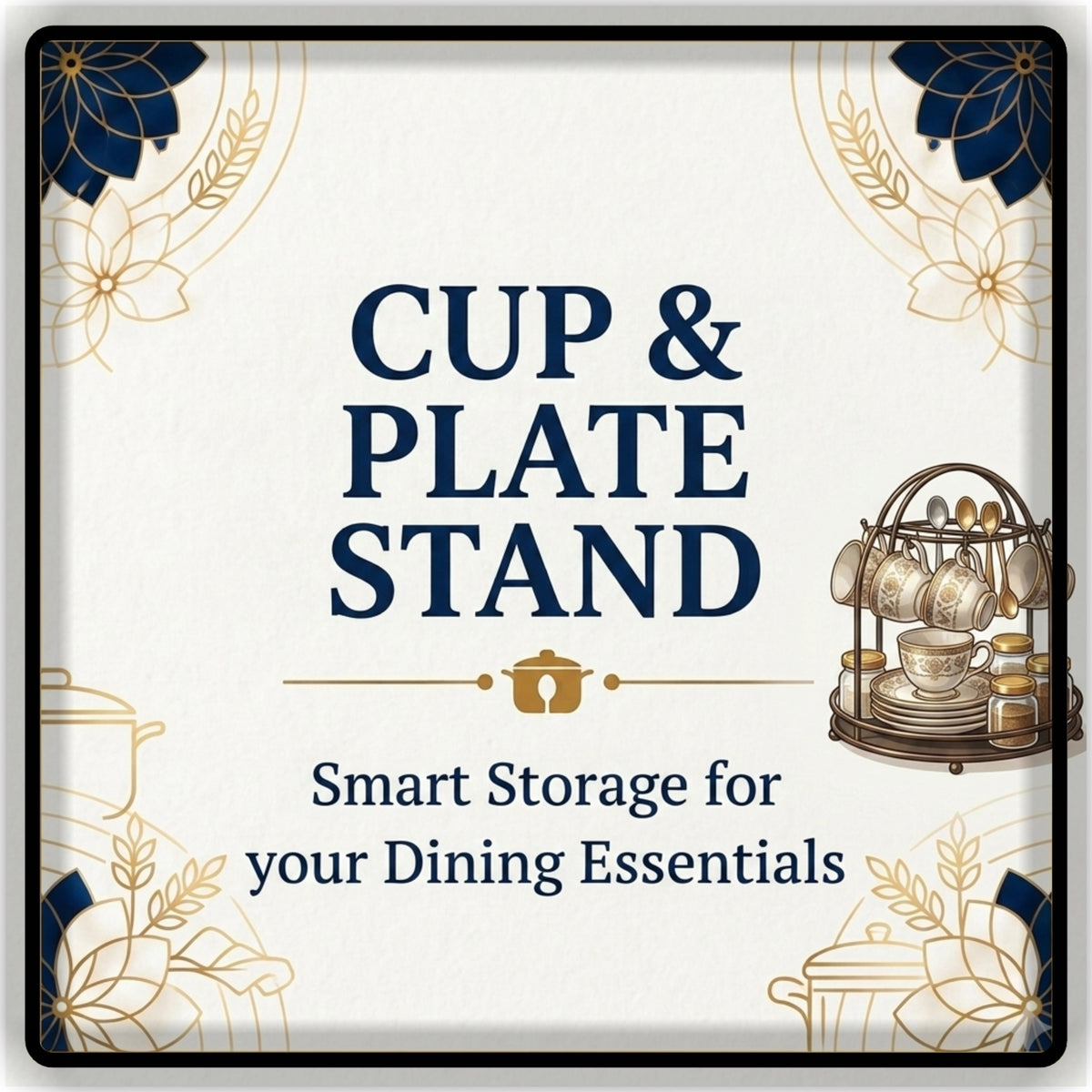 Cup & Plate Stands