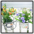 Iron Flower Pot Holder & Plant Stand for Indoor Outdoor Home Garden Balcony | Kohenoor Decor