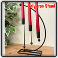 Modern Minimalist Metal Arc Candle Holder Black & Gold