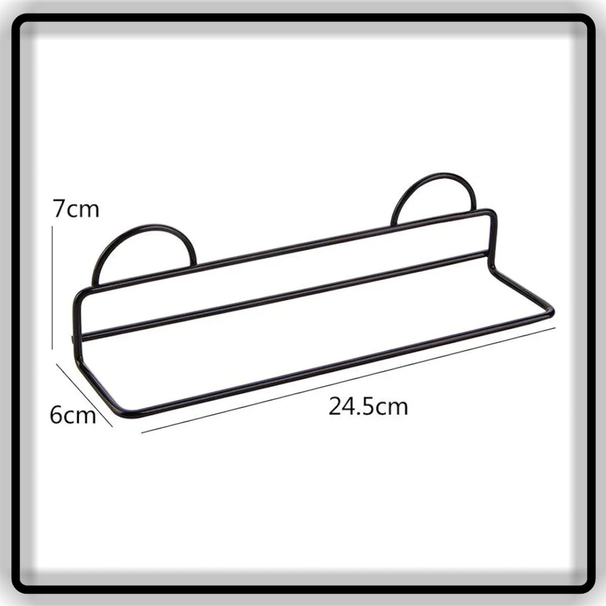 Wall Mounted Iron Shoe Rack