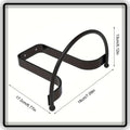 Helmet Hat & Clothes Wall Hooks | Heavy Duty Metal Wall Mounted Hanger Hooks