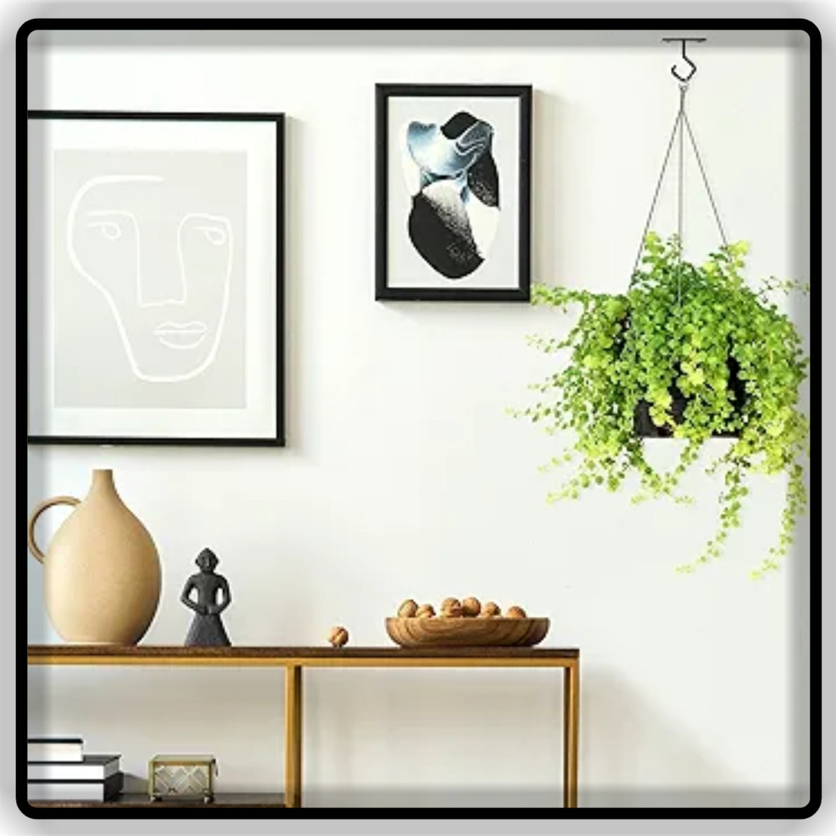 4pcs Heavy Duty Iron Wall Mounted Utility Hook