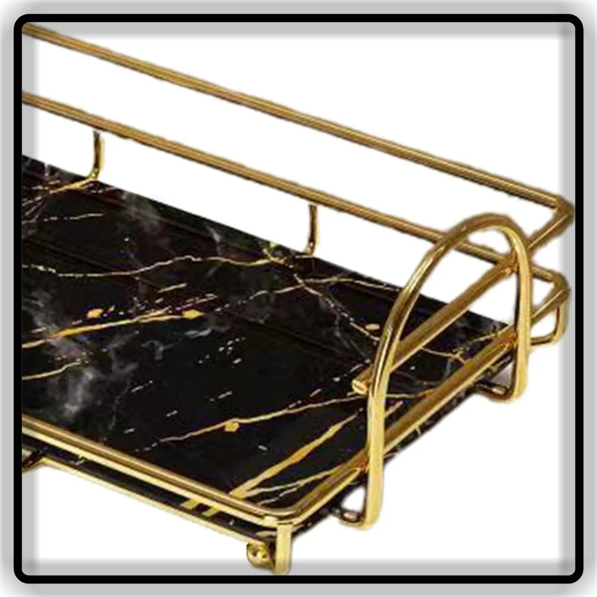 Luxury Rectangular Makeup Organizer & Perfume Tray