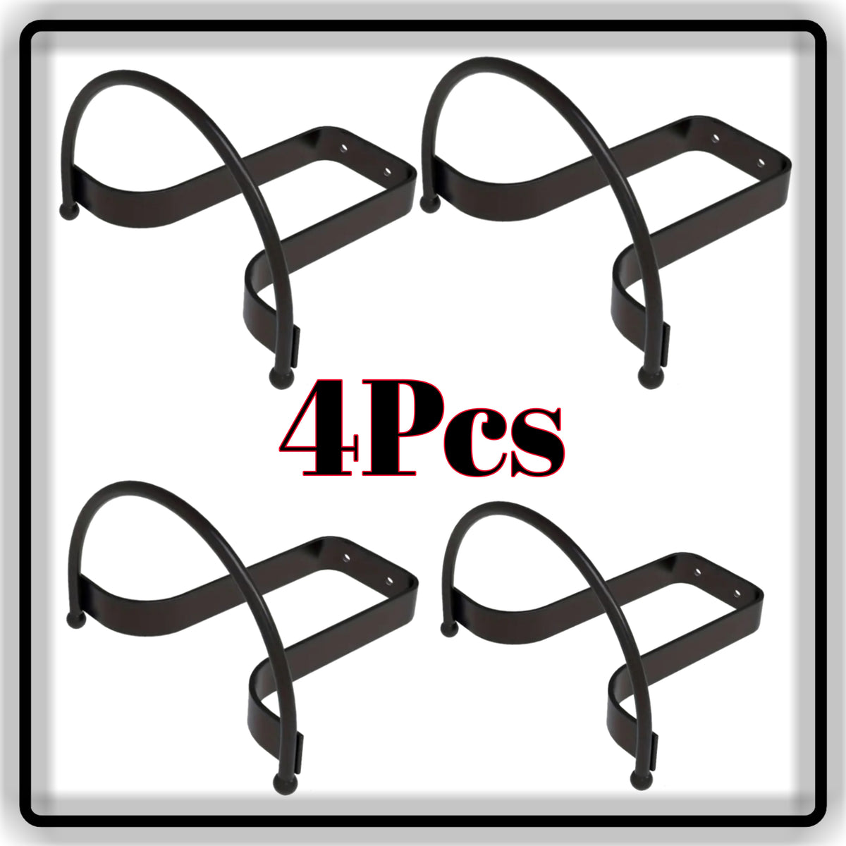 Helmet Hat & Clothes Wall Hooks | Heavy Duty Metal Wall Mounted Hanger Hooks