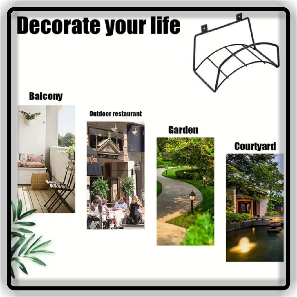 Metal Water Pipe Holder Stand for Garden Hose