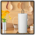 Premium Iron Kitchen Paper Towel Holder Stand