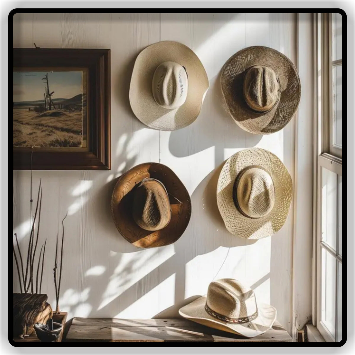 Helmet Hat & Clothes Wall Hooks | Heavy Duty Metal Wall Mounted Hanger Hooks